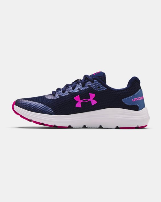 Grade School UA Surge 2 Running Shoes, Blue, pdpMainDesktop image number 1